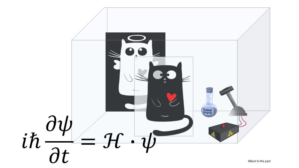 シュレーディンガーの猫とシュレーディンガー方程式
