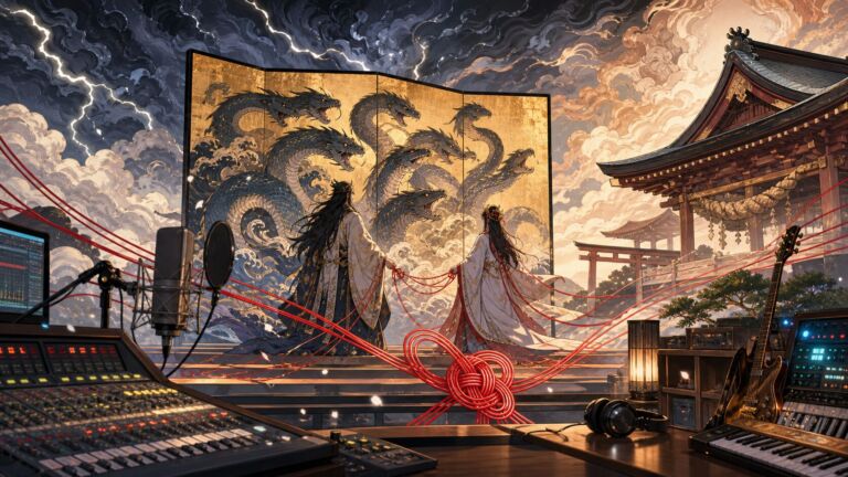 スサノオを歌う『えんむす』新曲　出雲神話がご利益アニメでどう現代化されたか