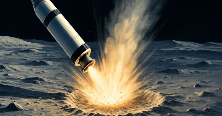 月面に落ちるロケット部品をNASAはどう観測するのか　人工衝突が残すデータ