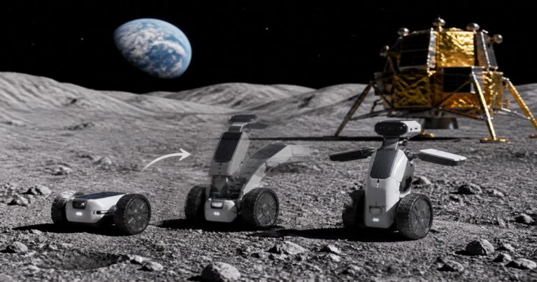 月面で形を変えたLEV-2　小型ロボット実証を論文から読む