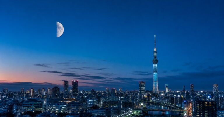 下弦の月はなぜ夜中に昇る　9月4日の月相と観察時刻