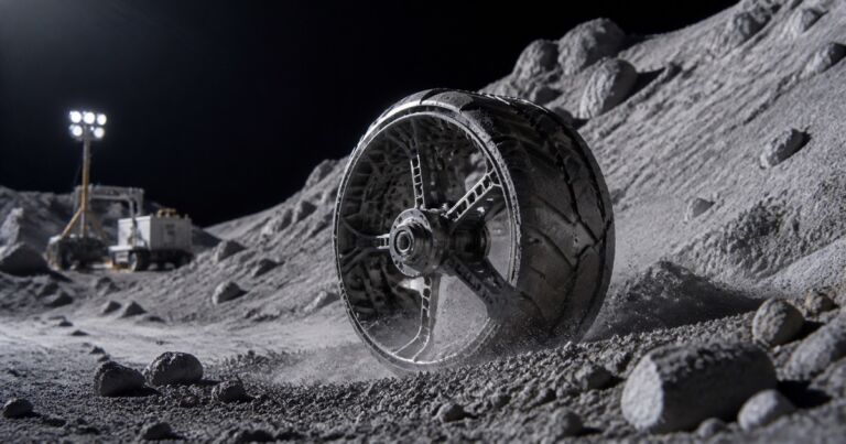 月面基地の車輪は丸いだけでよいか　NASA設計競技の試験条件
