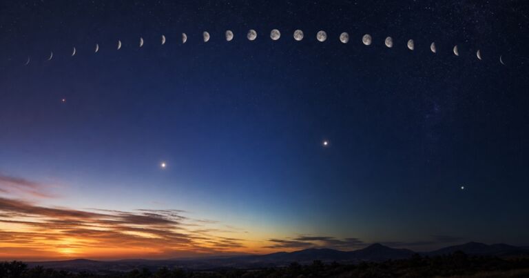 9月の夜空を30日で追う 火星・木星・金星・土星の見え方